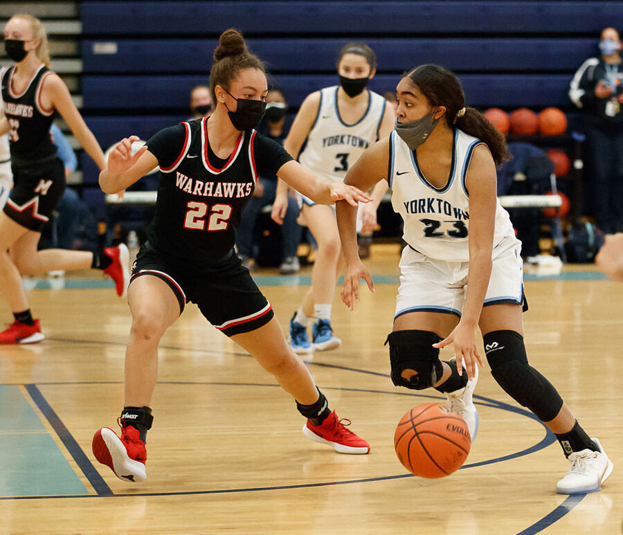 Madison vs. Yorktown girls hoops 10